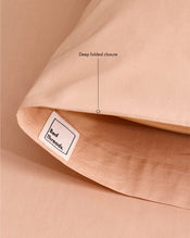 Butterscotch 100% Organic Cotton Percale Pillowcases (Set of Two) - view