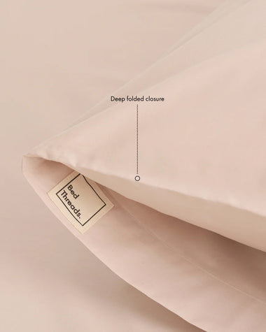 Oyster 100% Organic Cotton Pillowcases (Set of Two)