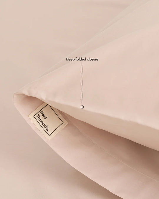 Oyster 100% Organic Cotton Pillowcases (Set of Two)