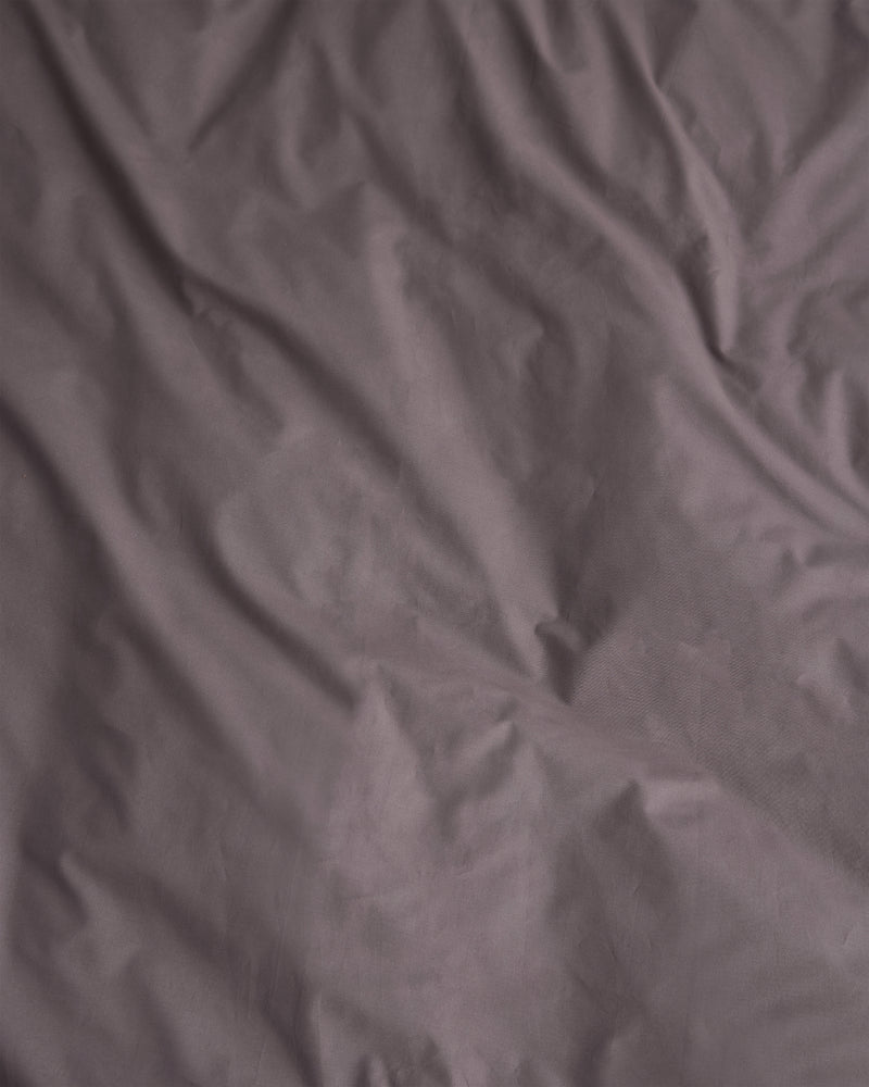 Graphite 100% Organic Cotton Percale Bedding Set