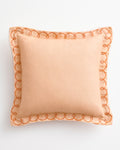 Terracotta & Pink Clay  Swirl Cushion Cover