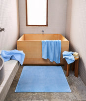 Sky 100% Cotton Terry Bath Towel - view