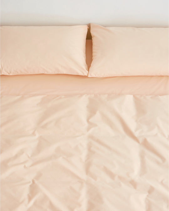 Vanilla 100% Organic Cotton Percale Pillowcases (Set of Two)