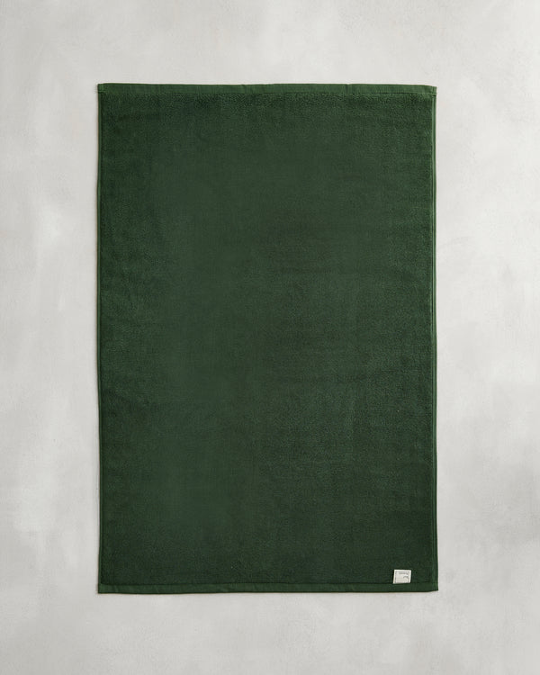 Moss 100% Cotton Terry Bath Mat