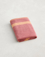 The Bed Threads Terracotta & Pink Clay Two-Toned 100% Cotton Terry Bath Mat adds a cozy touch to your bathroom, with its plush texture and warm hues coordinating perfectly with your towels and decor. - view