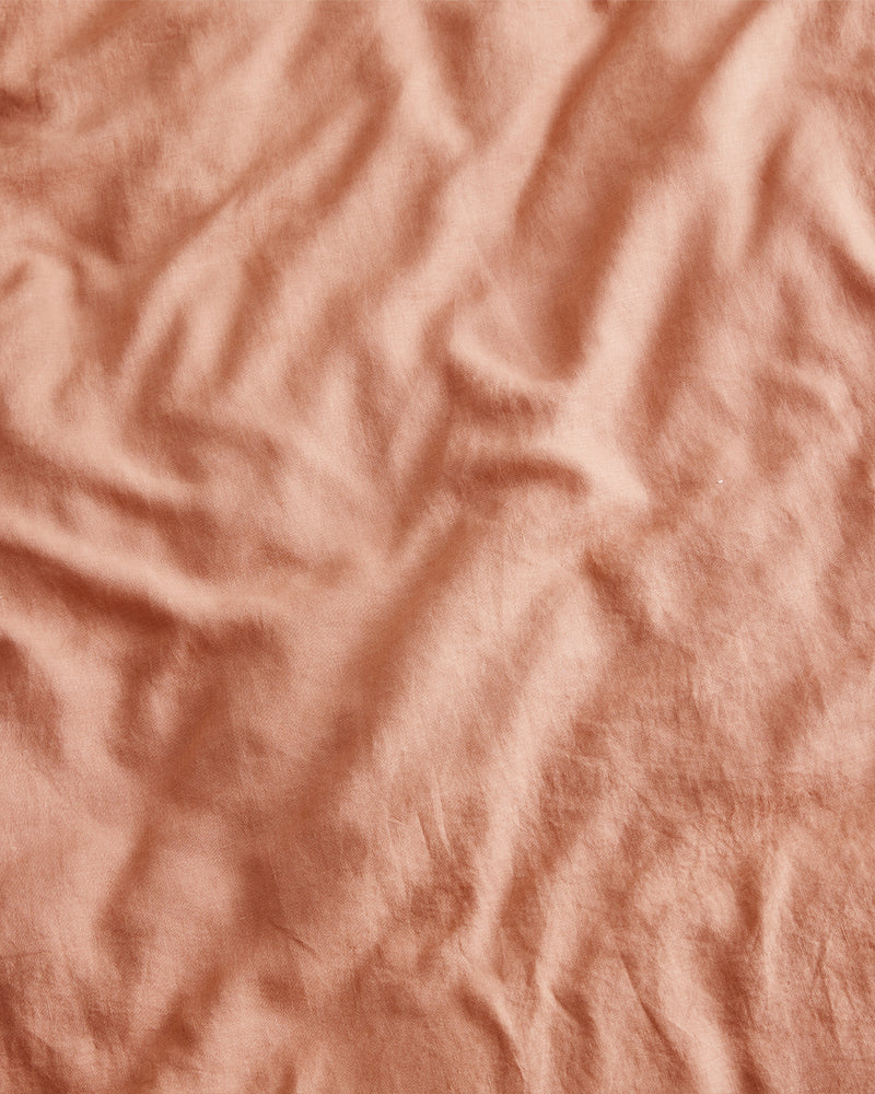 Hazelnut 100% French Flax Linen Duvet Cover Set