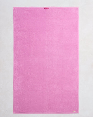 Bubblegum 100% Cotton Terry Bath Sheet