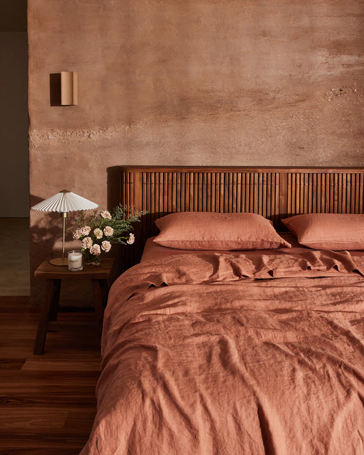 Hazlenut 100% French Flax Linen Bedding Set