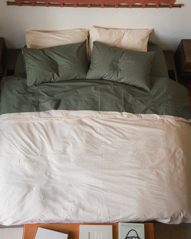 Eucalyptus 100% Organic Cotton Percale Fitted Sheet