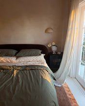 Eucalyptus 100% Organic Cotton Percale Pillowcases (Set of Two) - view