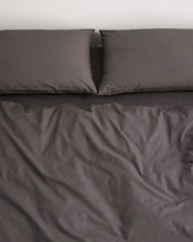 Graphite 100% Organic Cotton Pillowcases (Set of Two) - view