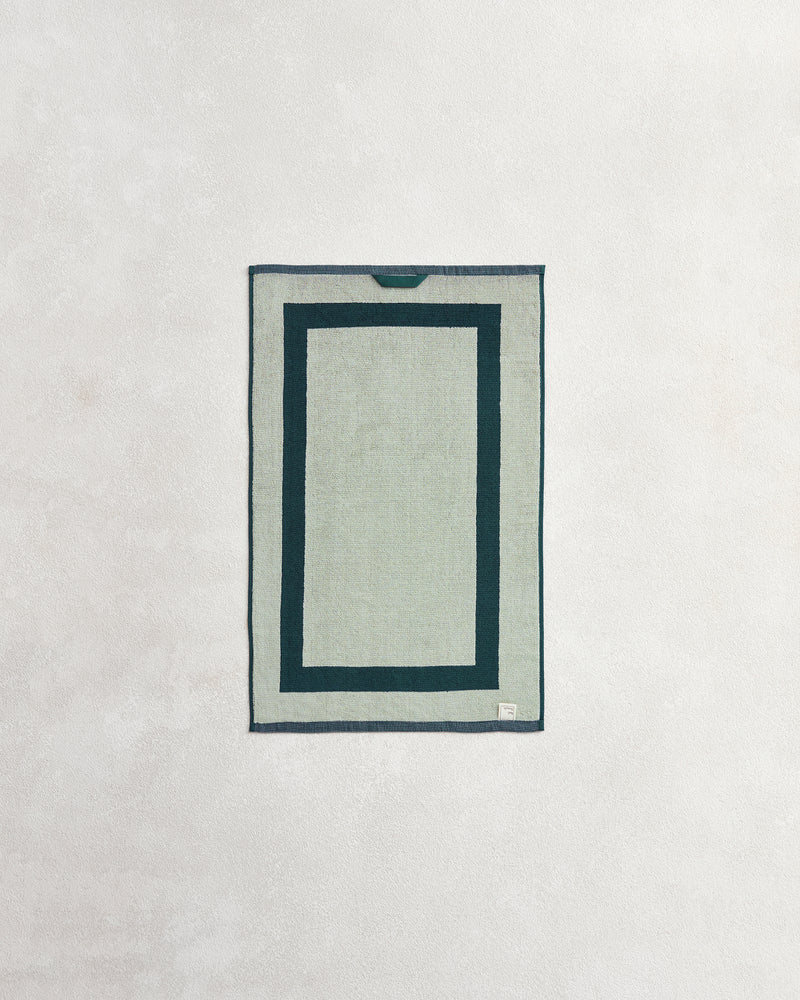 Forest & Sage Two-Toned 100% Cotton Terry Hand Towel