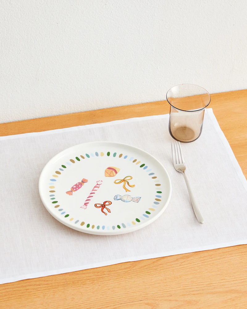Idda Studios x Bed Threads 'Caramella' Ceramic Dinner Plate