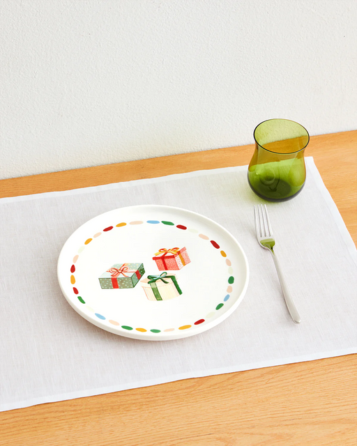 Idda Studios x Bed Threads 'Regali' Ceramic Dinner Plate