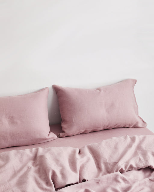 Lavender 100% French Flax Linen Bedding Set