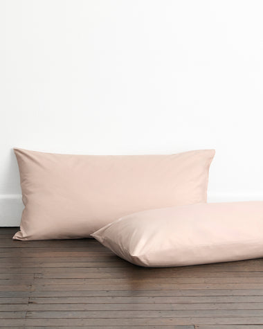 Oyster 100% Organic Cotton King Pillowcases (Set of Two)