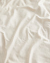 Oatmeal & White Stripe 100% French Flax Linen Bedding Set