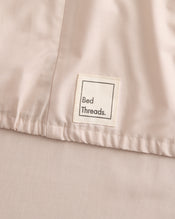 Oyster 100% Organic Cotton Fitted Sheet - view