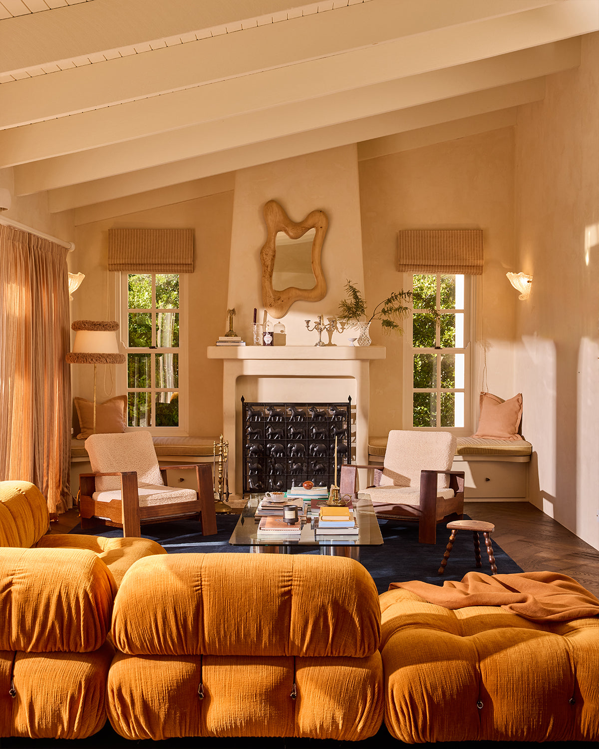 Rust 100% French Flax Linen Throw – Bed Threads