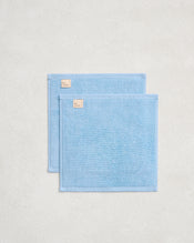 Sky 100% Cotton Terry Face Washers (Set of Two) - view