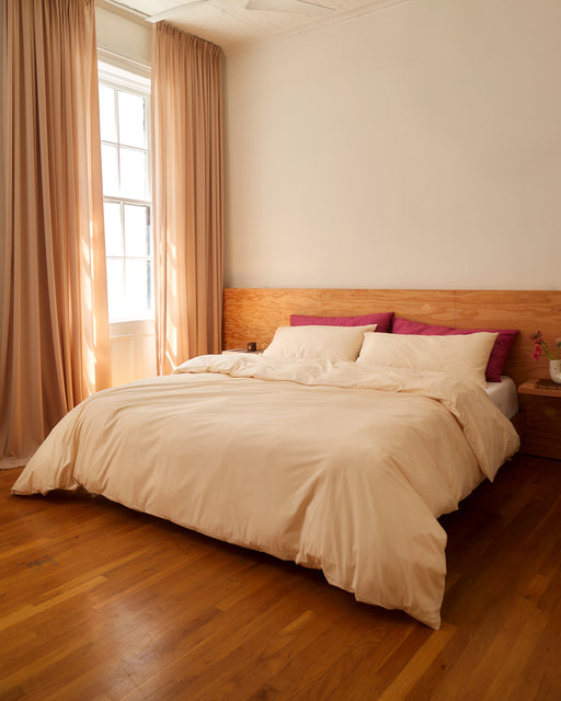 Vanilla Organic Cotton Percale Pillowcases (Set of Two)