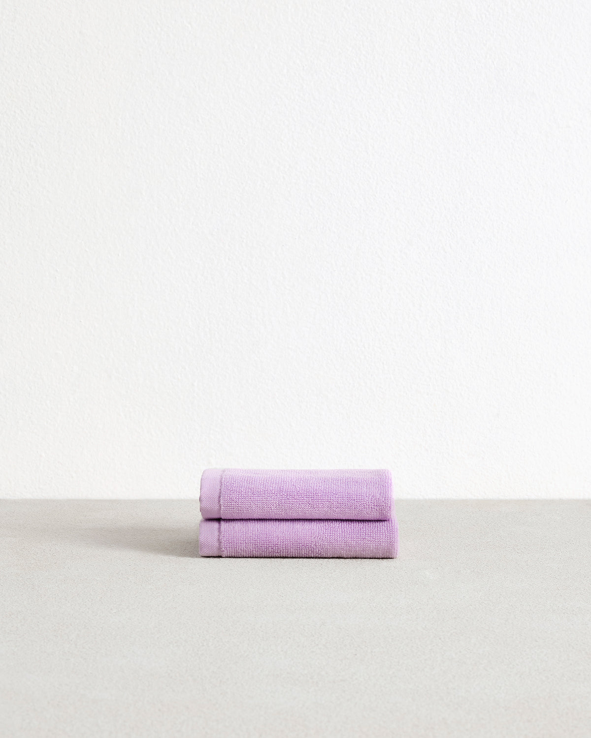 Violet 100% Cotton Terry Face Washers (Set of Two) – Bed Threads