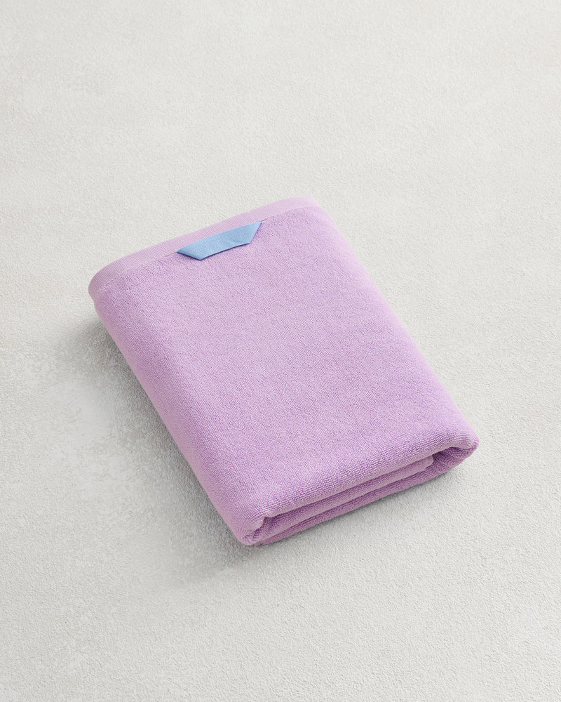 Violet 100% Cotton Terry Bath Towel