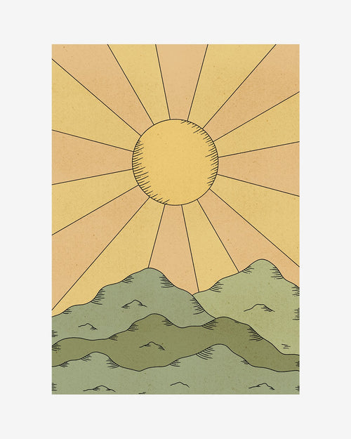 Annabelle Golden x Bed Threads 'Sunburst' Print