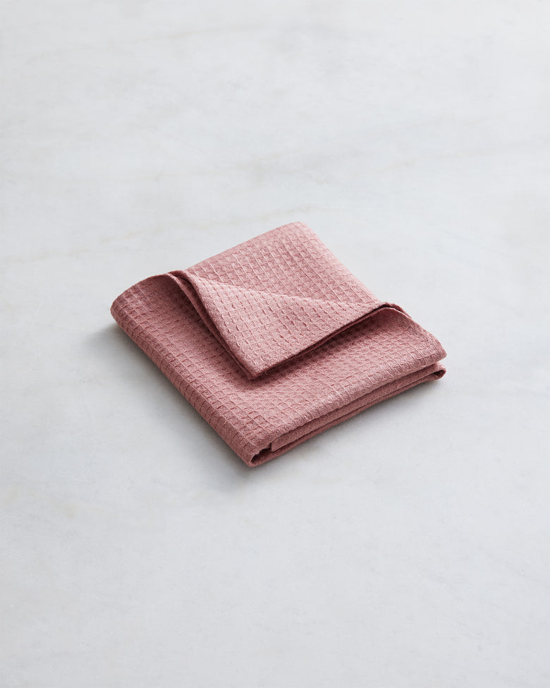 Linen Waffle Weave Kitchen Towels in Various Colors Hand 