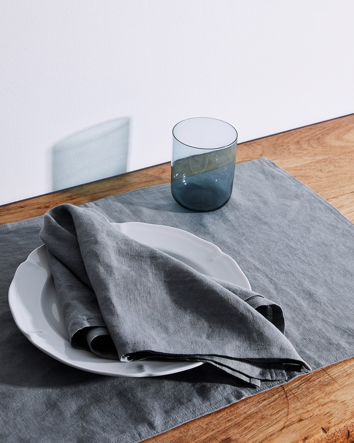 Mineral 100% French Flax Linen Napkins (Set of Four)