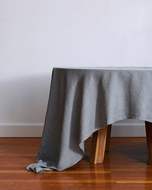 Mineral 100% French Flax Linen Tablecloth