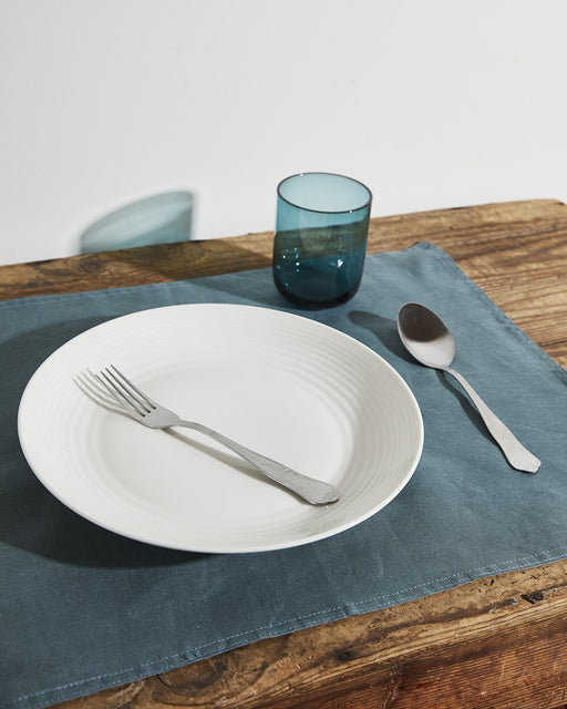 Petrol 100% French Flax Linen Placemats (Set of Four)