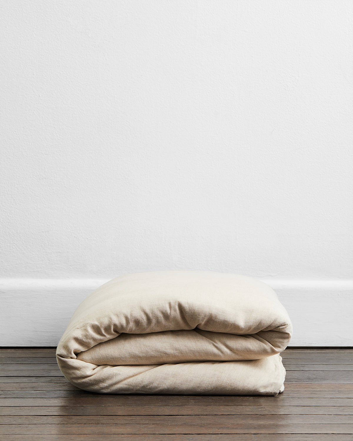 Oatmeal 100% French Flax Linen Duvet Cover