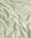 Sage & Olive Stripe 100% French Flax Linen Bedding Set