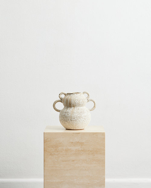 Eun Ceramics Double Handle Vase