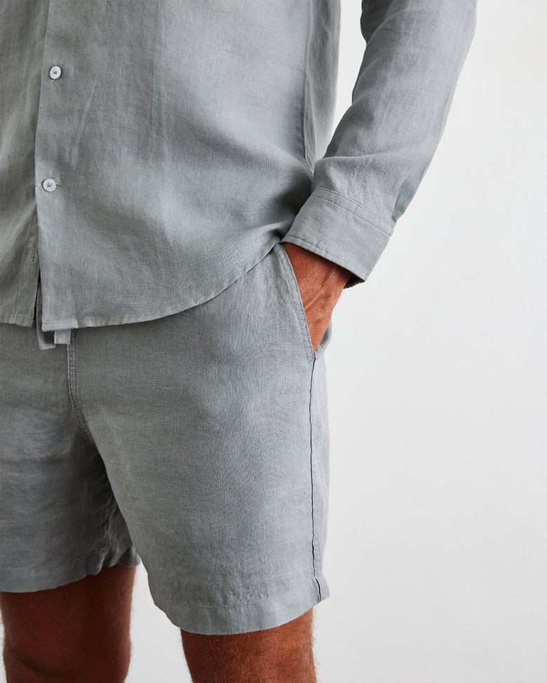 Mineral 100% French Flax Linen Men's Shorts