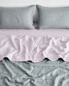 Mineral & Lilac Two-Tone Quilt