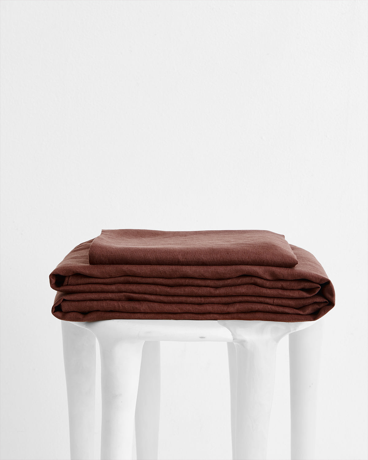 Cacao 100% French Flax Linen Sheet Set